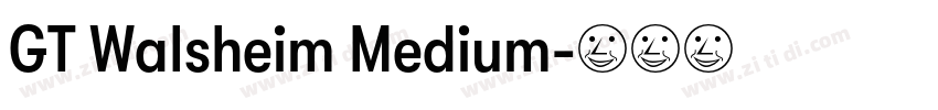 GT Walsheim Medium字体转换